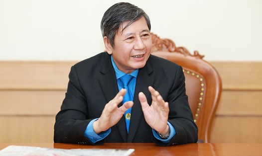 Phó Chủ tịch Thường trực Tổng Liên đoàn Lao động Việt Nam Trần Thanh Hải. Ảnh: Hải Nguyễn