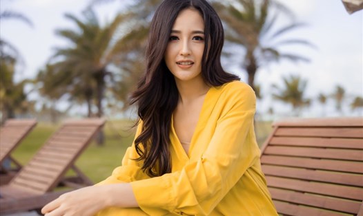 Hoa hậu Mai Phương Thuý cho rằng đầu tư chứng khoán thì "Không nghèo. Chắc chắn là không nghèo!". Ảnh TL