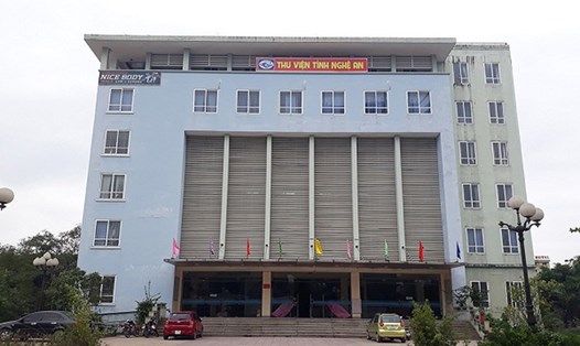 Thư viện tỉnh Nghệ An, nơi có tiền "thưởng" Tết thấp kỷ lục. Ảnh: PV