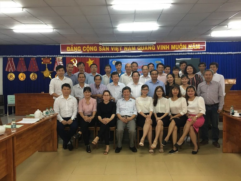 Tập huấn kỹ năng đối thoại tại nơi làm việc cho cán bộ Công đoàn cơ sở. Ảnh: C.Đ.C.T