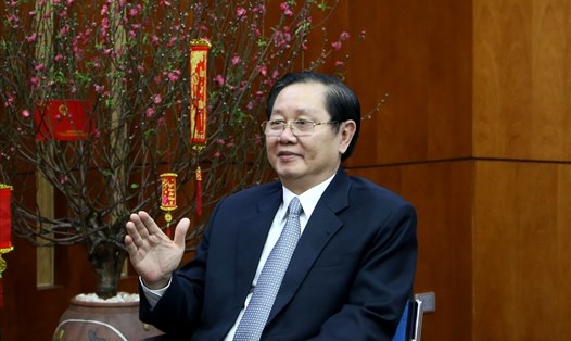 Bộ trưởng Lê Vĩnh Tân nói về thí điểm hợp nhất các cơ quan chuyên môn. Ảnh: Thanh Tuấn