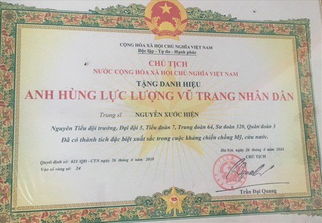 Cởi tiếng oan và trở thành Anh hùng