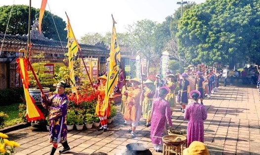 Nhiều hoạt động Tết xưa được tại hiện để phục vụ du khách.