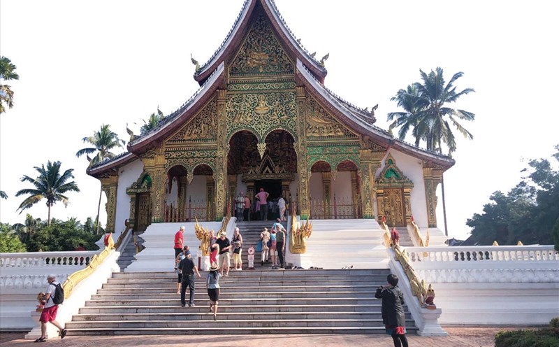 Ngôi điện thờ trong hoàng cung kiến trúc.