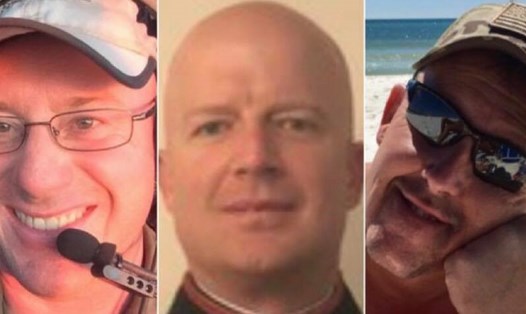 Ba cựu quân nhân Mỹ thiệt mạng trong vụ tai nạn máy bay chữa cháy ở Australia. Ảnh: CNN