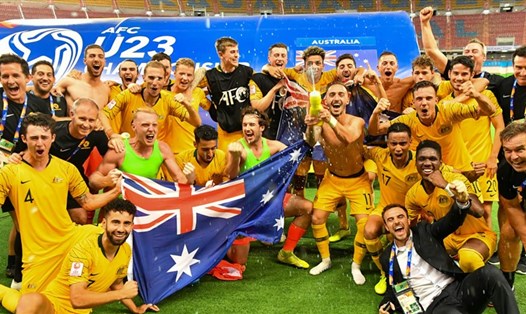 U23 Australia giành vé dự Olympic sau 12 năm chờ đợi. Ảnh: AFC