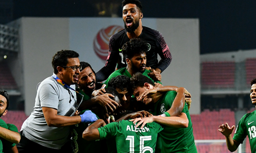 U23 Saudi Arabia hướng đến chức vô địch Châu Á. Ảnh: AFC