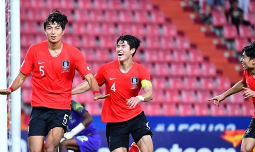 U23 Hàn Quốc đánh bại U23 Saudi Arabia với tỉ số 1-0 ở trận chung kết để có lần đầu tiên vô địch giải U23 Châu Á. Ảnh: AFC