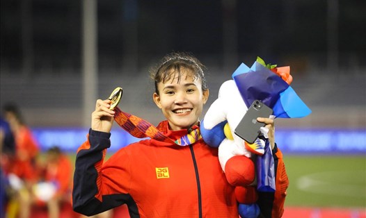 Chương Thị Kiều sẽ không thể góp mặt tại vòng loại Olympic cùng đội tuyển nữ Việt Nam. Ảnh: HOÀI THU