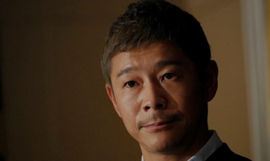 Tỉ phú Nhật Bản Yusaku Maezawa, người sáng lập kiêm Giám đốc Điều hành của nhà bán lẻ thời trang trực tuyến Zozo, người được SpaceX chọn làm hành khách riêng đầu tiên. Ảnh: Reuters