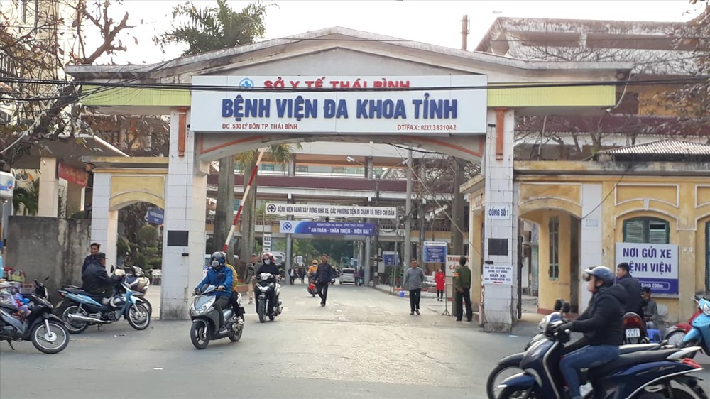 BVĐK tỉnh Thái Bình, nơi bệnh nhân trở về từ vùng dịch Vũ Hán được cách ly, theo dõi tình hình bệnh viêm đường hô hấp do chủng virus mới Corona gây ra.