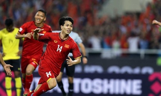 Tiền đạo Công Phượng là 1 trong 10 cái tên thành danh sau Vòng chung kết U23 Châu Á 2016. Ảnh: AFF