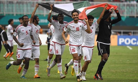 UAE từng nhiều lần gieo sầu cho các đội bóng trẻ của Việt Nam. Ảnh: AFP.