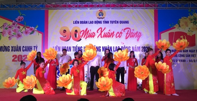 Một tiết mục tại Liên hoan. Ảnh: T.Q