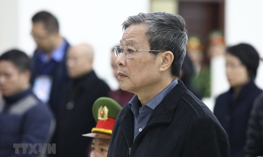 Bị cáo Nguyễn Bắc Son tại phiên tòa sơ thẩm.
