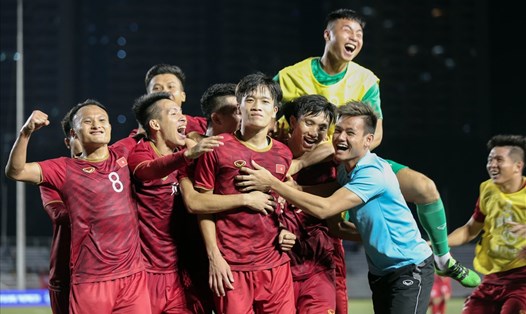 U23 Việt Nam được FIFA đánh giá là ngựa ô tại Vòng chung kết U23 Châu Á 2020. Ảnh: D.P
