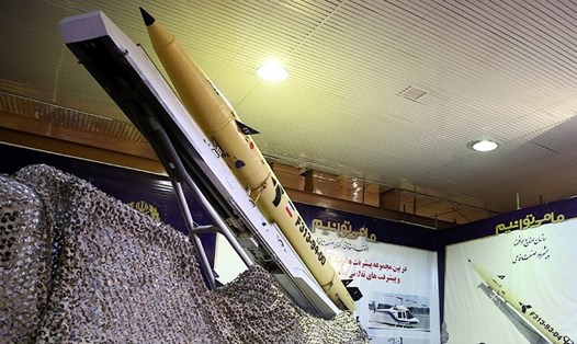 Tên lửa Fateh-313. Ảnh: Getty