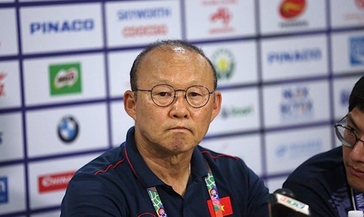 Huấn luyện viên Park Hang-seo đánh giá cao U23 UAE. Ảnh: Hoài Thu