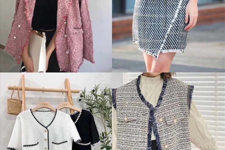 Những trang phục vải tweed đáng sắm cho tủ đồ Thu Đông 2020 của chị em