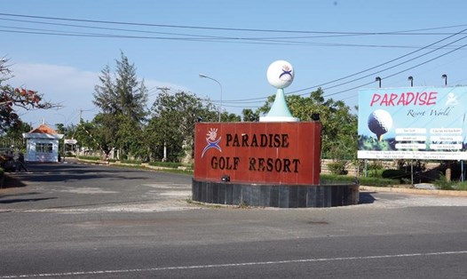 UBND tỉnh Bà Rịa - Vũng Tàu thu hồi dự án Paradise Golf Resort. Ảnh: Toàn Lê
