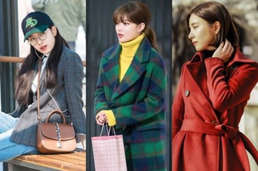 Suzy, Kim Yoo Jung, Shin Se Kyung chọn trang phục trẻ trung và màu sắc cho ngày trở lạnh. Ảnh chụp màn hình.