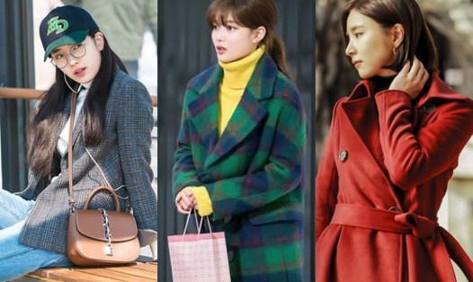 Suzy, Kim Yoo Jung, Shin Se Kyung chọn trang phục trẻ trung và màu sắc cho ngày trở lạnh. Ảnh chụp màn hình.