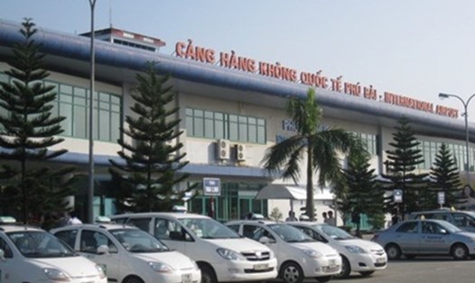 Sân bay Phú Bài tạm ngừng khai thác do ảnh hưởng của bão số 6. Ảnh minh hoạ