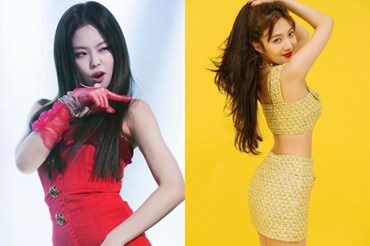 Jennie (BlackPink), Joy (Red Velvet) sở hữu nhan sắc xinh đẹp, ngoại hình quyến rũ. Ảnh chụp màn hình.