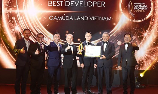 Gamuda Land Việt Nam nhận giải Chủ đầu tư xuất sắc.