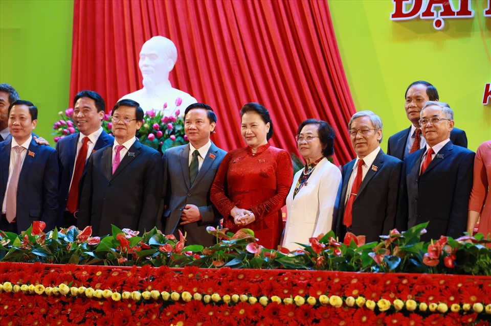 Chủ tịch Quốc hội Nguyễn Thị Kim Ngân dự Đại hội Đảng bộ tỉnh Khánh Hòa lần thứ XVIII, nhiệm kỳ 2020 - 2025.