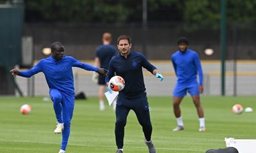 N'Golo Kante đang muốn rời Chelsea vì huấn luyện viên Frank Lampard không cho nghỉ một buổi tập. Ảnh: Getty Images