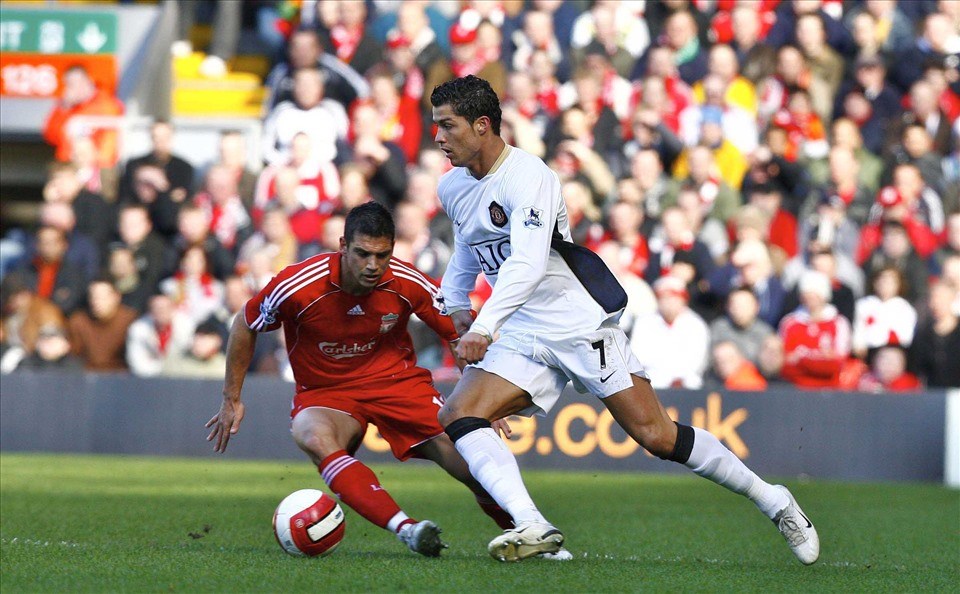 Man United đã giành được Cristiano Ronaldo, dù Liverpool là đội phát hiện anh trước. Ảnh: Getty Images Man United đã giành được Cristiano Ronaldo, dù Liverpool là đội phát hiện anh trước. Ảnh: Getty Images