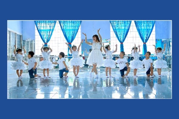 Tác phẩm “Vũ điệu tuổi thơ” của đoàn viên Nguyễn Thị Mộng Thuỳ đạt giải nhất cuộc thi Nét đẹp công đoàn và người lao động Ninh Thuận năm 2020. Ảnh: BTC
