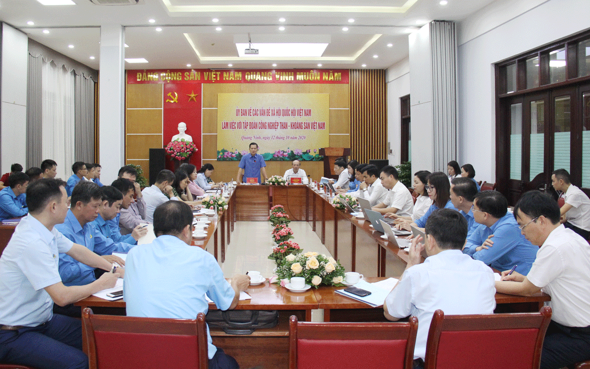 Toàn cảnh buổi làm việc. Ảnh: Việt Trung.