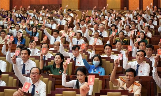 Đại hội Đại biểu Đảng bộ tỉnh Tây Ninh nhiệm kỳ 2020-2025. Ảnh: Báo Tây Ninh