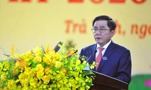 Đồng chí Trần Cẩm Tú phát biểu chỉ đạo đại hội. Ảnh: Q.T.