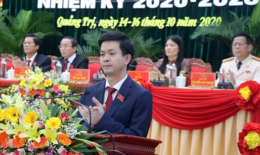 Ông Lê Quang Tùng được bầu làm Bí thư Tỉnh ủy Quảng Trị. Ảnh: Hưng Thơ.