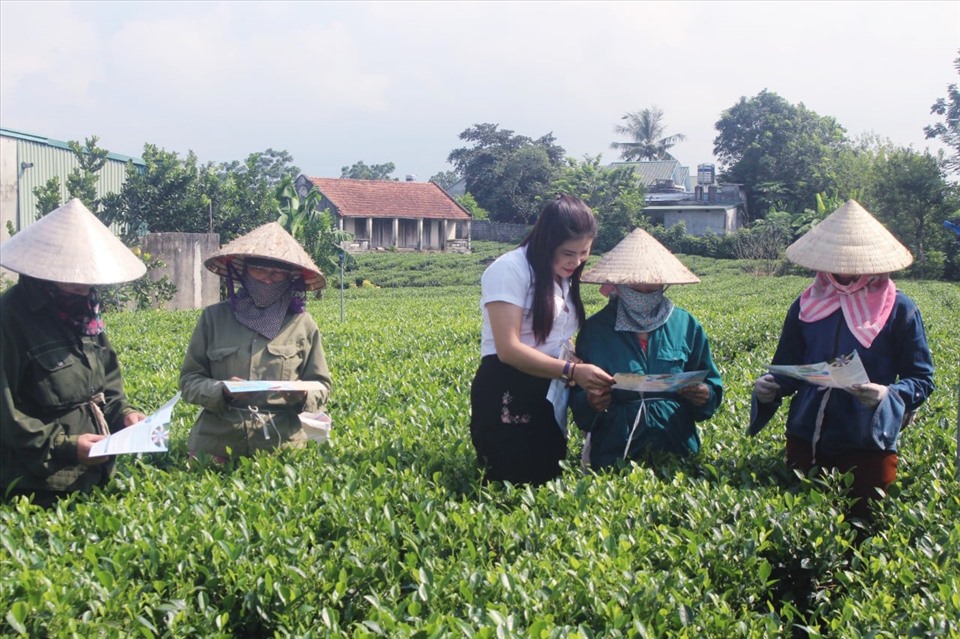 Một tác phẩm tham gia cuộc thi ảnh “Nét đẹp công đoàn và người lao động” trên mạng xã hội Facebook. Ảnh: CĐTN