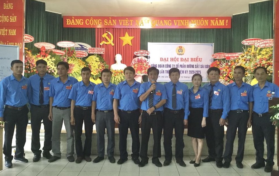 Ban chấp hành khoá XVII do Đại hội bầu ra. Ảnh: CĐ ĐS