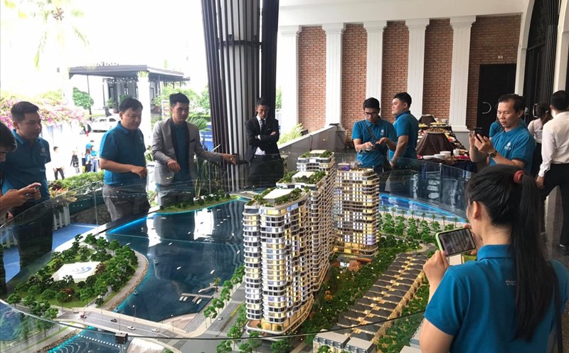 Phối cảnh dự án The Aston Luxury Residence. Ảnh: Linh Đan