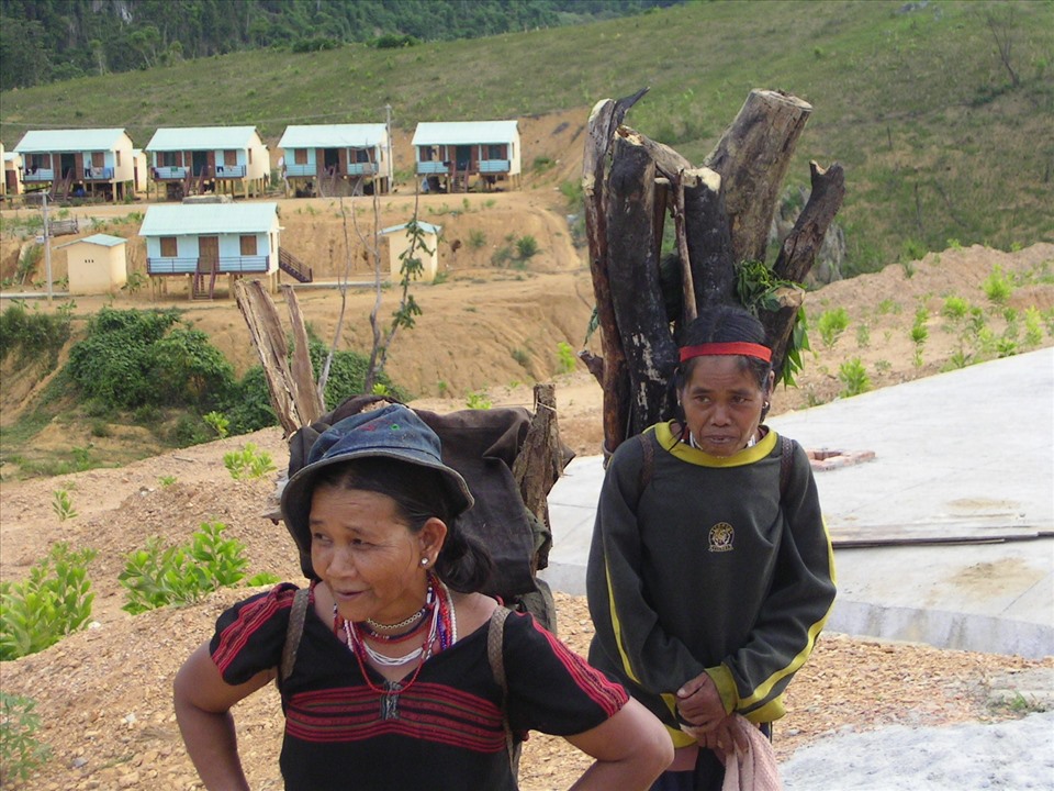 Các khu tái định cư thủy điện không đảm bảo đời sống, sinh hoạt người dân, từng bị phản đối. Ảnh: Thanh Hải