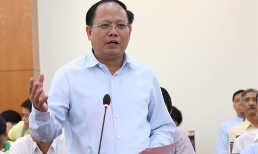 Ông Tất Thành Cang hiện là Phó trưởng ban Thường trực Ban Chỉ đạo công trình Lịch sử TPHCM.   Ảnh: Minh Quân