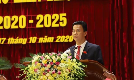 Ông Đặng Quốc Khánh tiếp tục được bầu giữ chức Bí thư Tỉnh uỷ Hà Giang. Ảnh: T Xuân