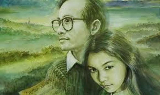 Bộ phim "Em và Trịnh" lần đầu hé lộ mối tình của nhạc sĩ Trịnh Công Sơn với cô gái gốc Nhật. Ảnh:  Chụp màn hình.
