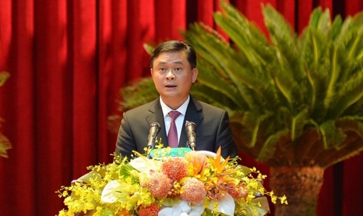 Ông Thái Thanh Quý - Ủy viên dự khuyết Trung ương Đảng - Bí thư Tỉnh ủy Nghệ An nhiệm kỳ 2020-2025. Ảnh: Thành Cường