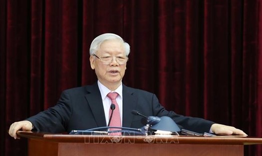 Tổng Bí thư, Chủ tịch Nước Nguyễn Phú Trọng. Ảnh Phương Hoa/TTXVN