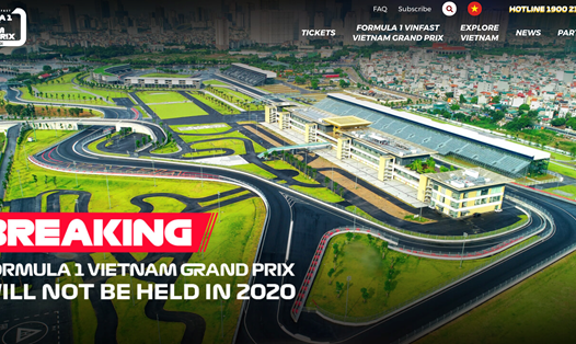 F1 Vietnam chính thức công bố huỷ, vé sẽ được hoàn tiền cho khán giả. ảnh: f1