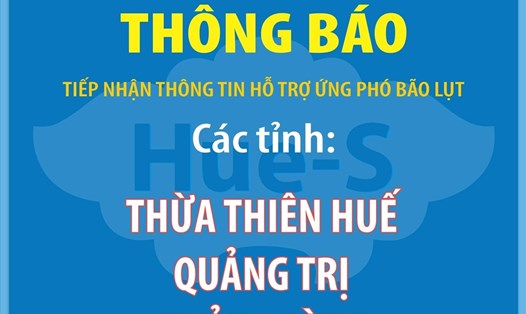 Người dân vùng lũ Quảng Trị, Quảng Bình có thể gọi vào Tổng đài 19001075 để nhờ hỗ trợ. Ảnh: Tường Minh