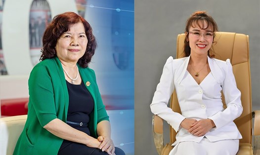 Hai nữ doanh nhân Nguyễn Thanh Hà và Nguyễn Thị Phương Thảo.