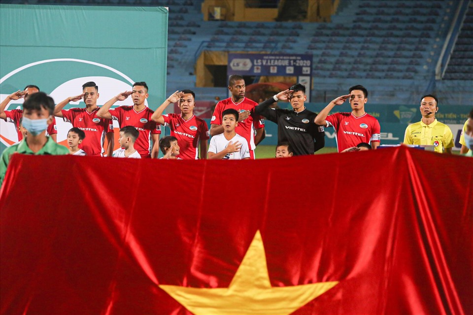 Viettel tiếp tục giành 3 điểm quan trọng. Ảnh: Thanh Xuân